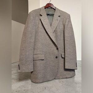 Vintage Elegant Brown Blazer for Men